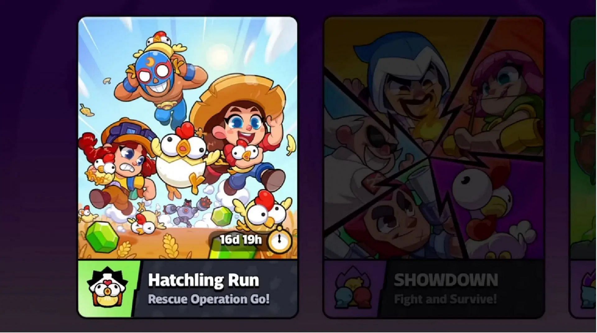 The Hatchling Run mode in Squad Busters is the first game mode of the title's PVE gameplay (Image via Supercell)